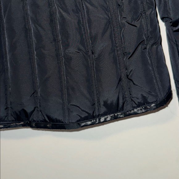 Michael Kors Black Quilted Puffer Jacket with Brown Fur animal Trim - Picture 4 of 12